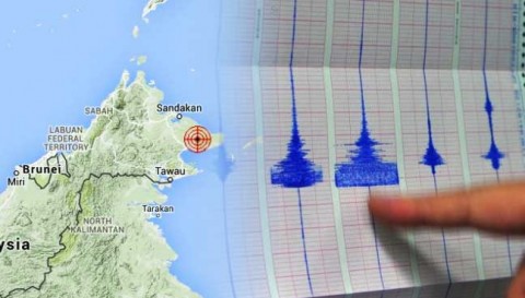 lahad datu quake